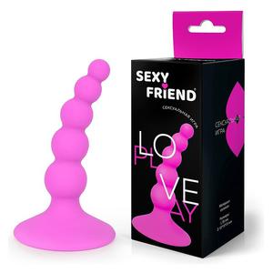 Анальная втулка ступенчатая 15-18-24 мм, длина 95 мм