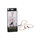 Зажимы для сосков и половых губ с цепью Entice Triple Intimate Clamps золотистые