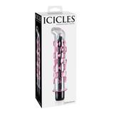 Стимулятор G-точки ICICLES № 19 с вибрацией, из стекла