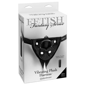 Страпон-трусики Fetish Fantasy Series Vibrating Plush Harness женские для крепления фаллоимитаторов