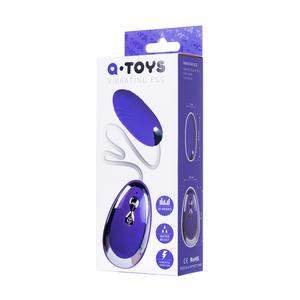 ВИБРОЯЙЦО TOYFA A-TOYS , СИЛИКОН, ФИОЛЕТОВЫЙ, 6,5 СМ