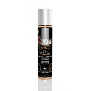 Вкусовой лубрикант на водной основе JO GELATO SALTED CARAMEL FLAVORED LUBRICANT 30mL