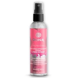 Освежающий спрей для одежды DONA Linen Spray Flirty Aroma: Blushing Berry 125 мл