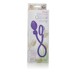 Помпа- мини Mini Silicone Clitoral Pump - Purple из силикона фиолетовая