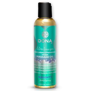 Массажное масло с феромонами и афродизиаками "Шалость" DONA Scented Massage Oil Naughty Aroma: Sinfu