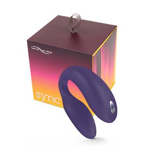 Электровибромассажер We-Vibe Sync Purple-Фиолетовый, на радиоуправлении