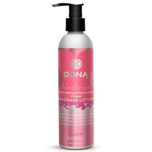 Увлажняющий лосьон для массажа DONA Massage Lotion Flirty Aroma: Blushing Berry, 235  мл.