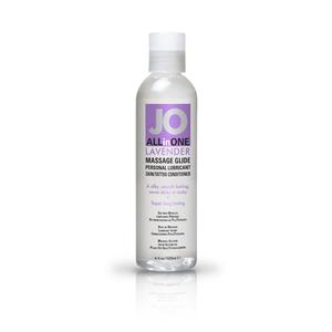 Массажный гель-масло ALL-IN-ONE Massage Oil Lavender с ароматом лаванды, 120 мл.