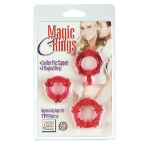 Набор 3 - х эрекционных колец MAGIC C-RINGS - CLEAR