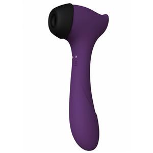 Вакуумный вибро  стимулятор клитора Halo,сливовый INFINITE