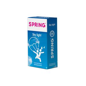 Презервативы SPRING SKY LIGHT - ультра тонкие, 1шт