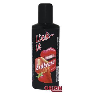 Гель для орального секса Lick-it  земляника, 50 ml