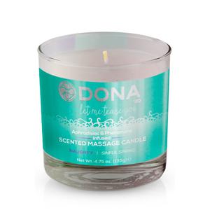 Массажная свеча DONA Scented Massage Candle Naughty Aroma: Sinful Spring 135 г