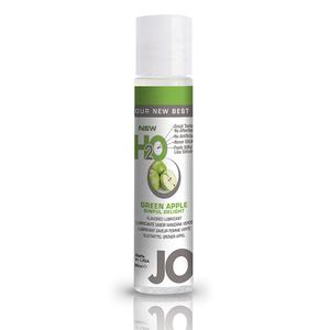 Вкусовой лубрикант "Зеленое яблоко " / JO Flavored Green Apple H2O 1oz - 30 мл.