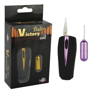 Виброяйцо "VICTORY BULLET" фиолетовый металлик