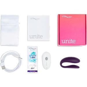 We-Vibe Unite Purple Эргономичный силиконовый вибратор для пар.