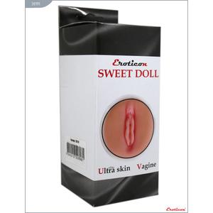 Мастурбатор Sweet Doll, телесный, 110 мм,