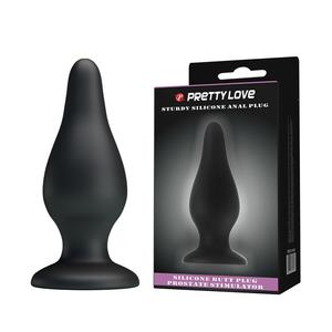 PrettyLove Sturdy Anal Plug Анальная пробка среднего размера 15.4 х 5.5,7 см.