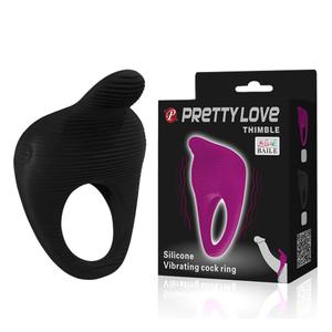 Эрекционное кольцо Vibrating Ring со стимулятором клитора, с вибрацией