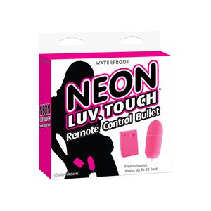 Вибро-орех Neon Luv Touch Remote Control Bullet - Pink (дистанционное управление)