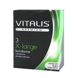 Презервативы увеличенного размера VITALIS №3 Large