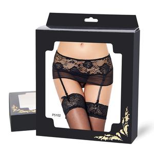 Трусики кружевные с широким поясом LuLu Lingerie M(40-42)