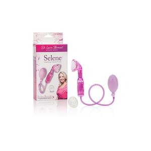 Клиторальная помпа с насадками и вибрацией Dr. Laura Berman® Selene™ Vibrating Clitoral Pump