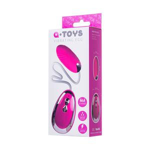 ВИБРОЯЙЦО TOYFA A-TOYS , СИЛИКОН, РОЗОВЫЙ, 6,5 СМ