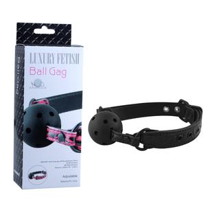 Кляп-шар «Ball Gag», цвет черный