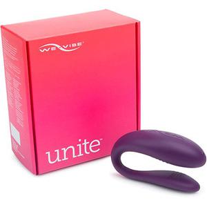 We-Vibe Unite Purple Эргономичный силиконовый вибратор для пар.