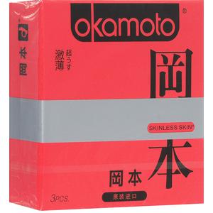 Презервативы Okamoto Skinless Skin Super Thin, ультратонкие, No.3 Okamоto