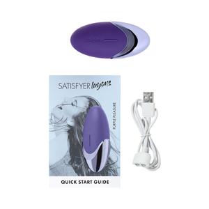 Вибромассажер Satisfyer  Layon 1, Purple pleasure, Силикон, Фиолетовый, 9,5 см