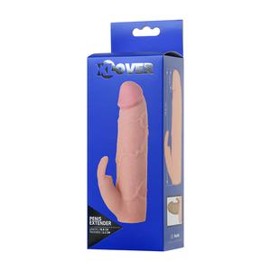 НАСАДКА TOYFA XLOVER, ДЛЯ УВЕЛИЧЕНИЯ РАЗМЕРА, TPE, ТЕЛЕСНЫЙ, 16,8 СМ