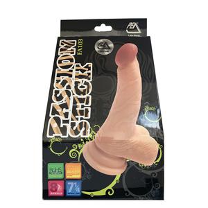 Вибромассажёр реалистичный Pea "Passion Stick 8", Flesh