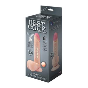 Фаллоимитатор неоскин на присоске F&F BEST COCK 6