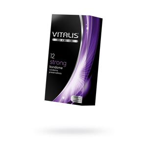 ПРЕЗЕРВАТИВЫ ''VITALIS'' PREMIUM №12 STRONG - СВЕРХПРОЧНЫЕ (ШИРИНА 53MM)