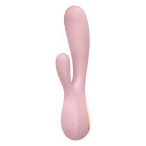 Вибромассажер с возможностью управления через смартфон Satisfyer Mono Flex, розовый