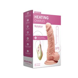 Ротатор реалистичный Heating "Charles", Flesh