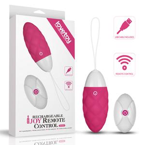 Виброяйцо с пультом д.у. Lovetoy "IJOY Wireless Remote Control Rechargeable Egg", Pink