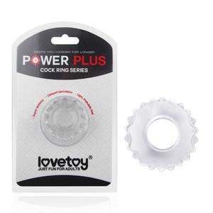 Кольцо эрекционное Power Plus Cockring, прозрачное