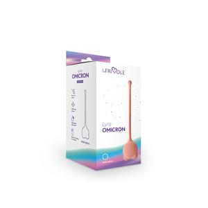 Вагинальные шарики Omicron, цвет персиковый (LYRA)