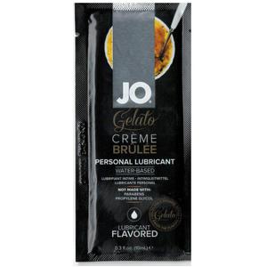 Вкусовой лубрикант на водной основе Sachet JO Gelato Creme Brulee (Крем Брюле) 10 мл