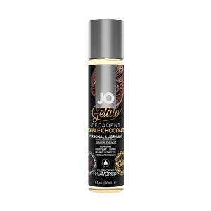 Вкусовой лубрикант "Яркий вкус двойного шоколада" / Gelato Decadent Double Chocolate 1oz - 30 мл.