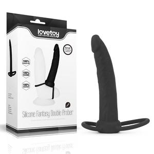 Насадка для двойного проникновения Lovetoy "Fantasy Double Prober", Black