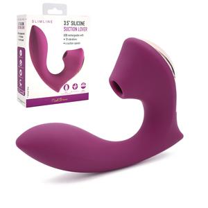 Клиторальный стимулятор Suction Lover 3.5", Фиолетовый