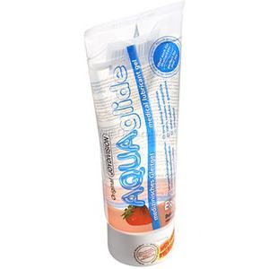 а139 Смазка AQUAglide strawberry 100 мл