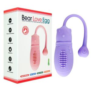 Виброяйцо с вибрацией Maig "Bear Love Egg", Фиолетовый