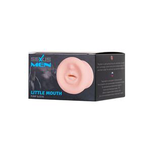 Насадка на помпу - Ротик Sexus Men LITTLE MOUTH, TPE, телесный, 7,5 см