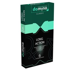 ПРЕЗЕРВАТИВЫ DOMINO CLASSIC LONG ACTION 6 ШТ