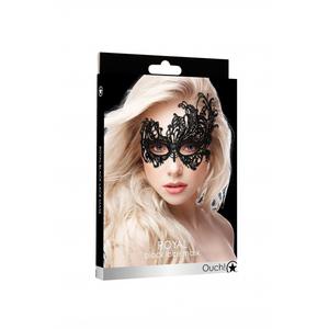 Кружевная маска ручной работы на глаза Royal Black Lace Mask